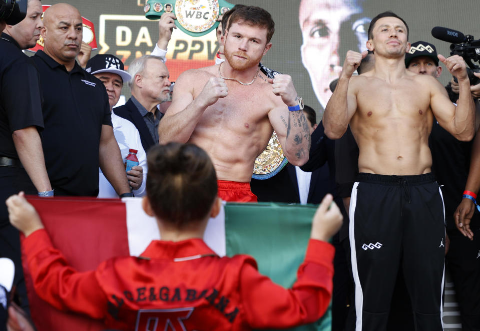 Canelo Alvarez v Gennadiy Golovkin - Weigh-in