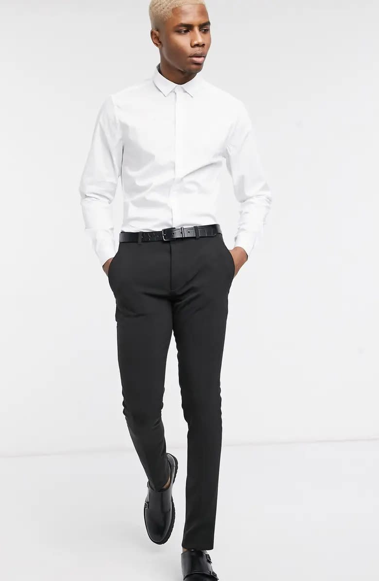 best white dress shirt, asos button up