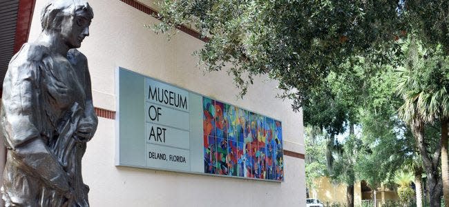 Museum of Art -- DeLand will host its "Family Fun Saturday" at each of the museum's downtown locations at 100 and 600 N. Woodland Blvd. There will be free admission to all exhibits and galleries and hands-on activities for kids at the 600 N. Woodland Blvd. location (pictured).