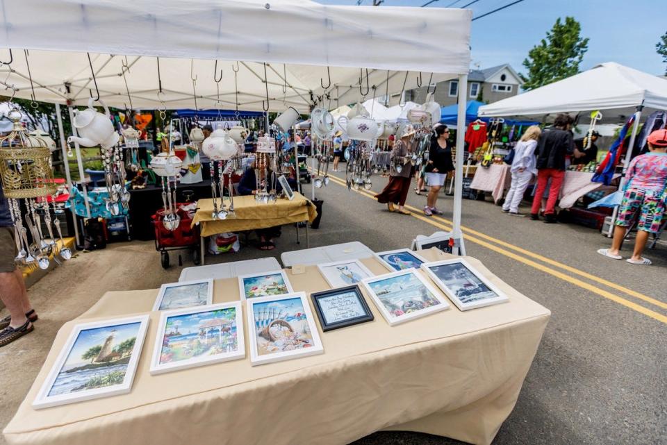 The Highlands Business Partnership will host the 23rd annual Seaport Craft Show from 10 a.m. to 5 p.m. Sunday at Huddy Park. Above is an image from the 2023 show.
