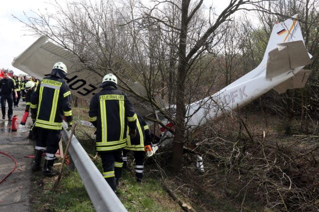 Germany Small Plane Crash