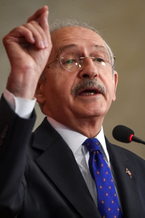 Kemal Kilicdaroglu, chief of the opposition Republican People's Party's warns a yes vote could lead to one-man rule and move Turkey away from the founding father's ideals