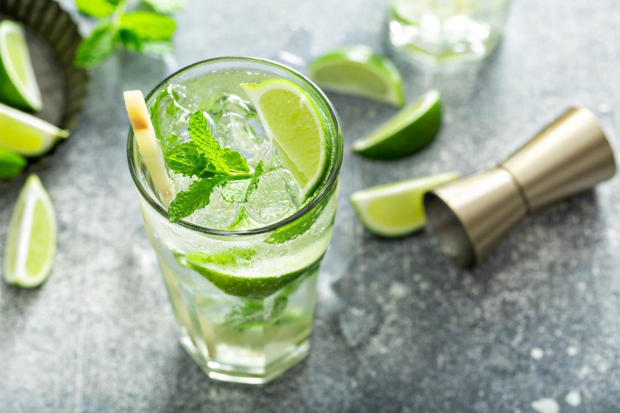 mint mojito cocktail