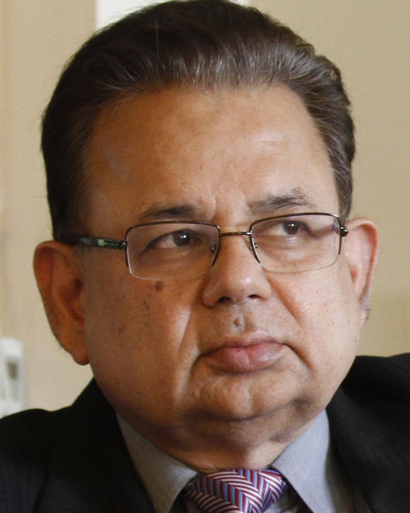 Justice Dalveer Bhandari of India, the final judge on the ICJ bench.