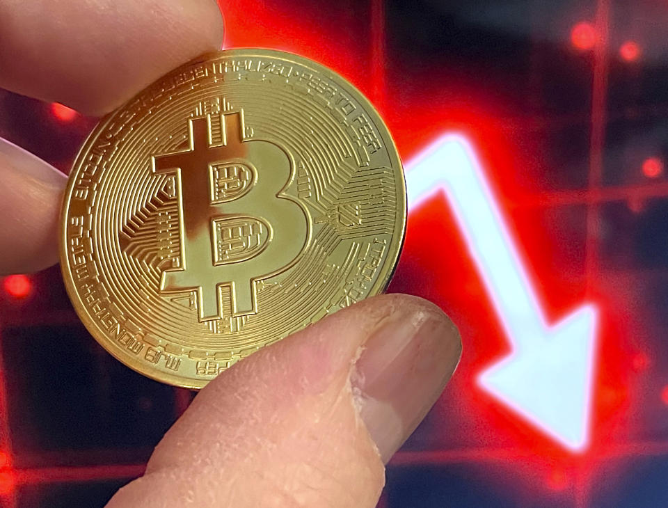 Bitcoin has led the cryptocurrency market lower over the last 24 hours. Photo: STRF/Star Max/IPx/AP