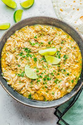 Slow Cooker Green Chile Chicken