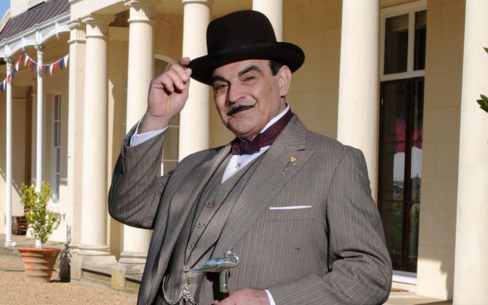 David Suchet as Agatha Christie's Hercule Poirot - Kieron Mccarron/REX/Shutterstock