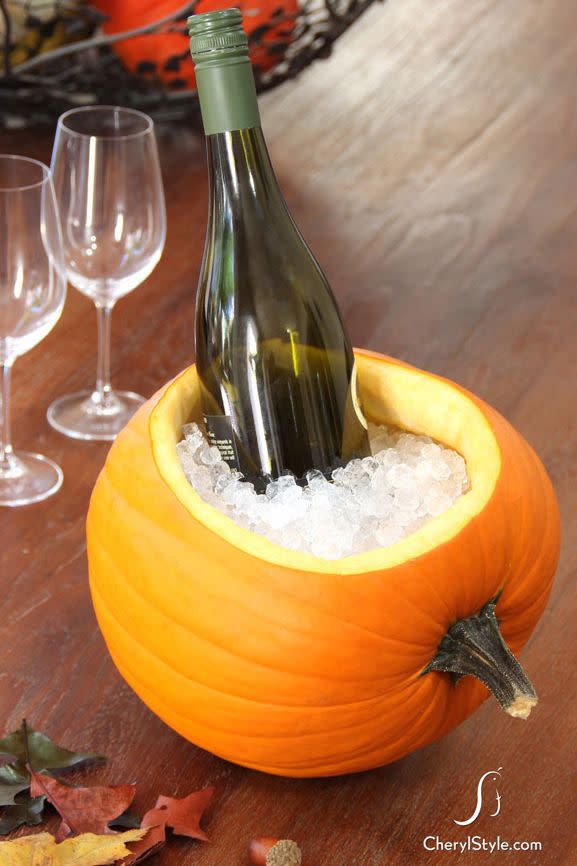 Pumpkin Booze Bucket