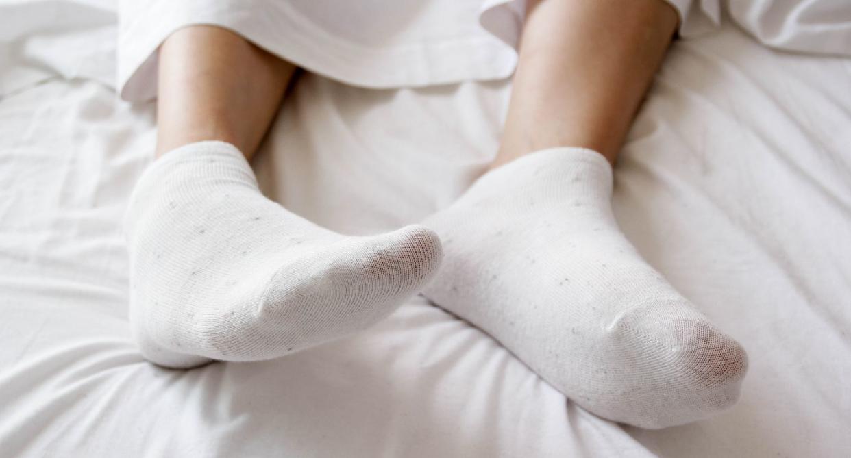 Sleeping socks. (Yahoo Life UK)