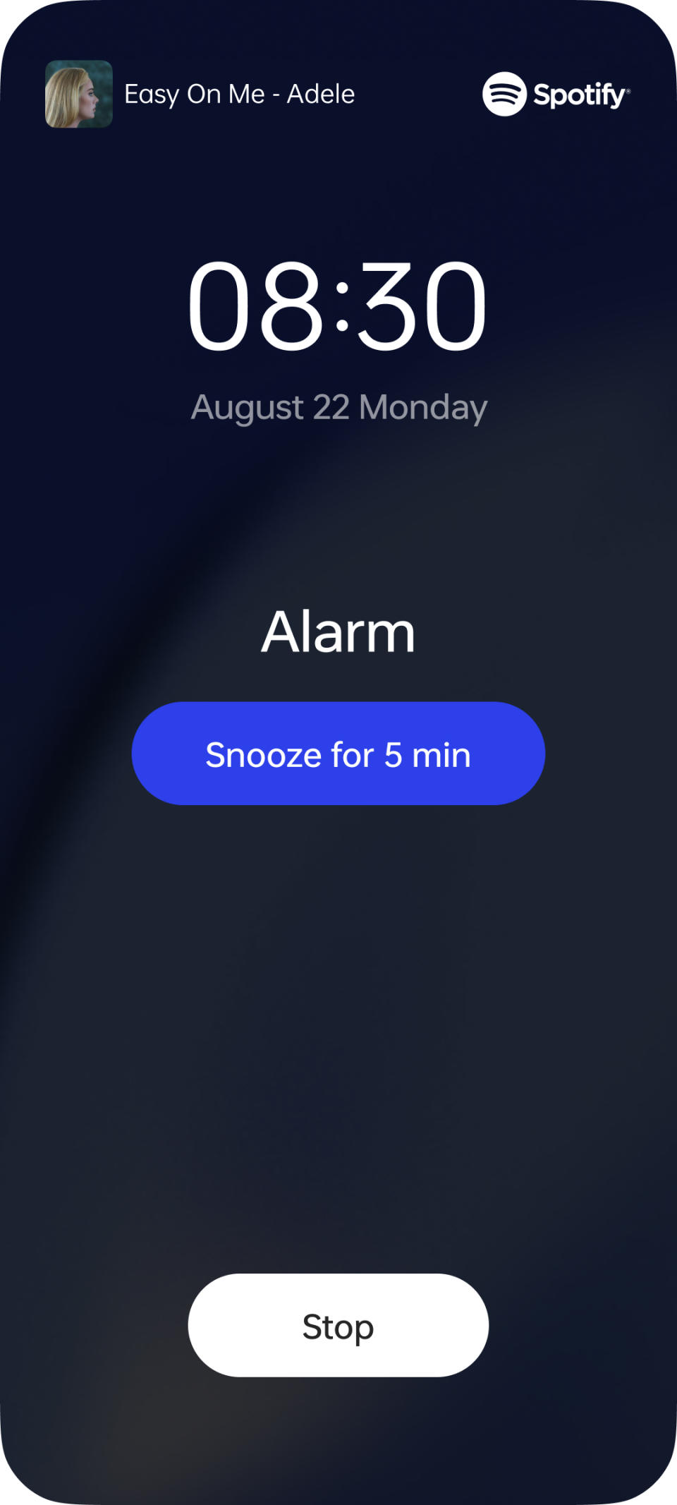 <div> <i><b><i>Spotify alarm integration in the ColorOS 13 Clock app</i></b> </i> </div>