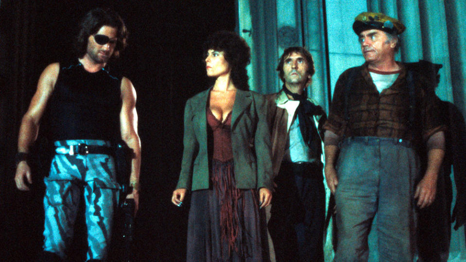 Kurt Russell, Adrienne Barbeau, Harry Dean Stanton and Ernest Borgnine in 1981’s “Escape From New York” - Credit: Courtesy Everett Collection