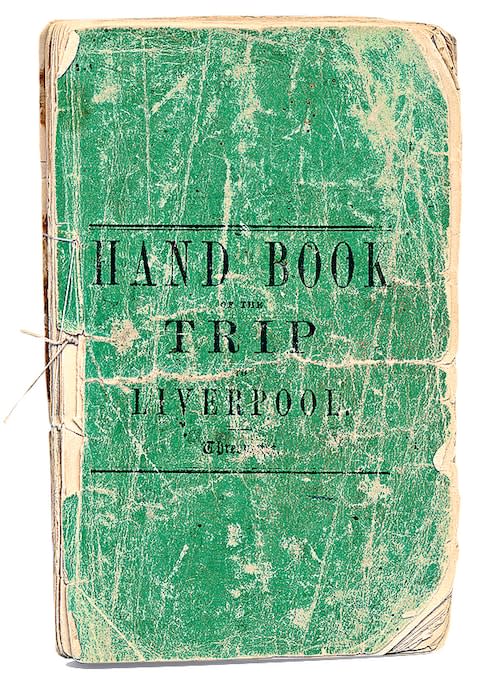 The handbook for an 1845 trip - Credit: THOMAS COOK