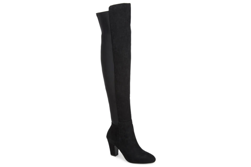 chinese laundry, thigh-high boots,