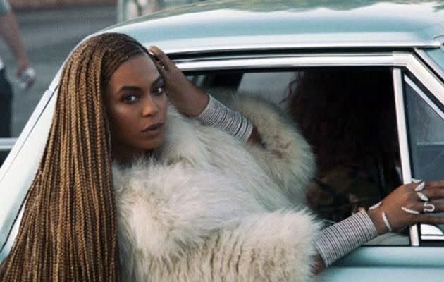 The 600-page coffee table book documents the making of Lemonade. Source: HBO