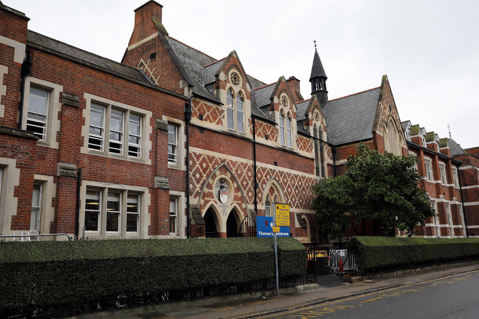 LONDON, ENGLAND - SEPTEMBER 04:  A general view of Thomas's Battersea school on September 4, 2017 in Battersea, England. Prince George, the son of the Duke and Duchess of Cambridge, will attend the mixed-sex private day school from September 7, 2017.  (Photo by Dan Kitwood/Getty Images)