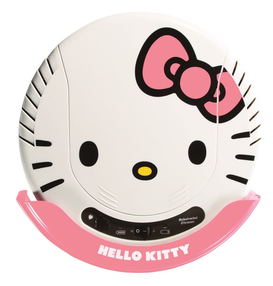 做家事也賣萌！Hello Kitty吸塵器、掃地機器人有看頭