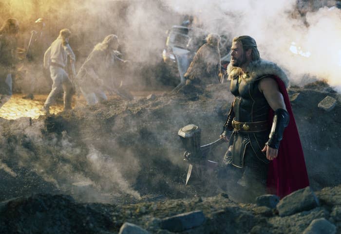 Thor in the battle field