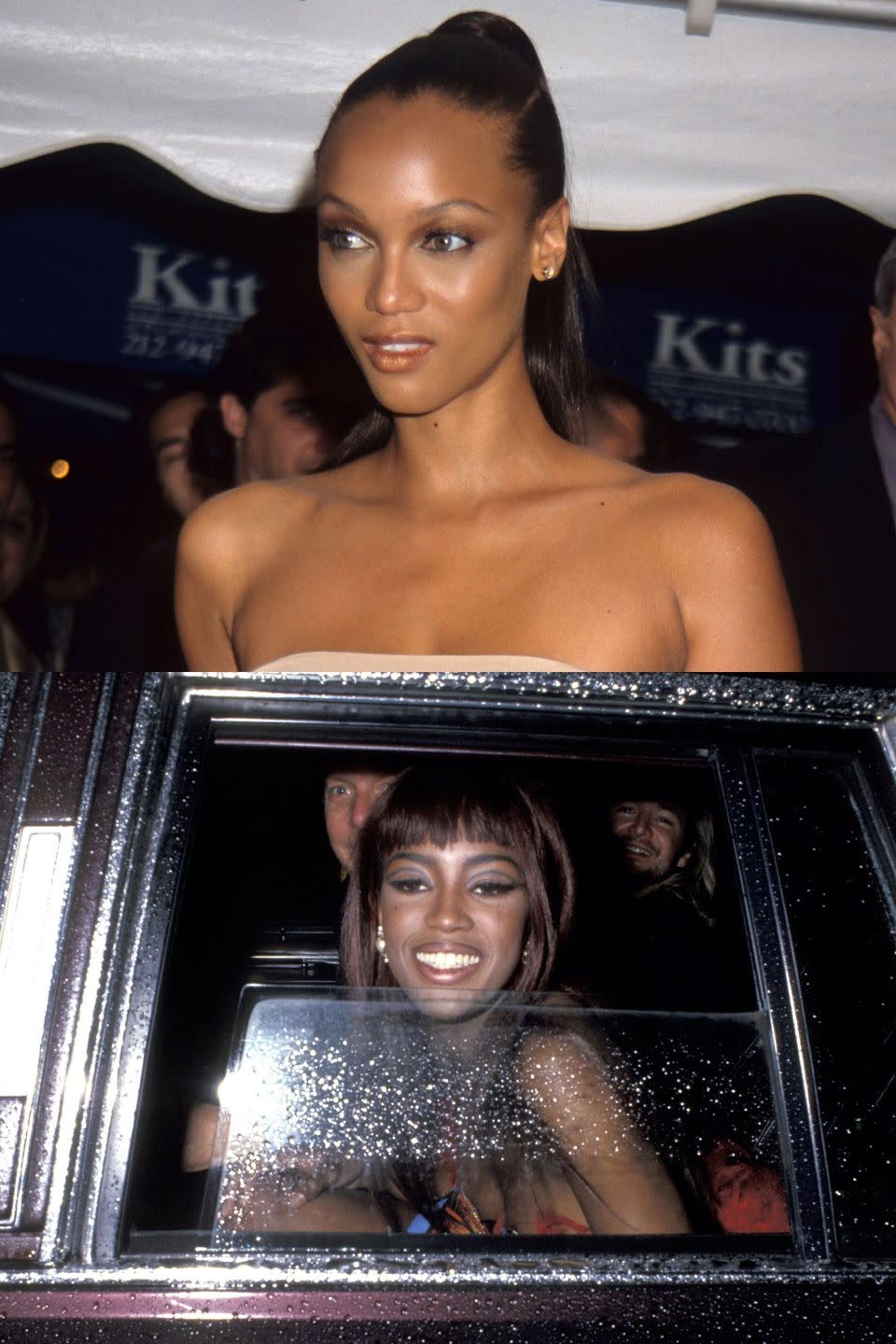 1991: Tyra Banks vs. Naomi Campbell
