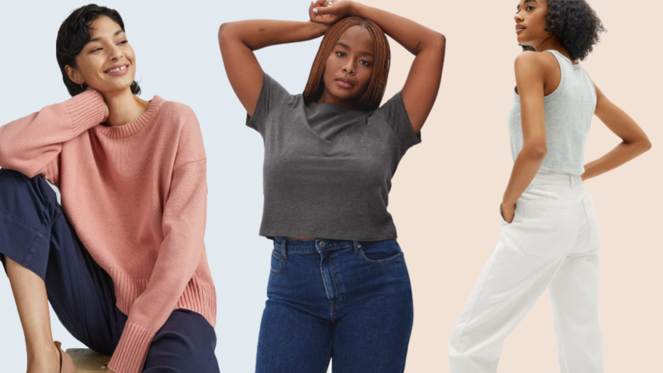 Save big on Everlane tops, pants and more for a limited time only.