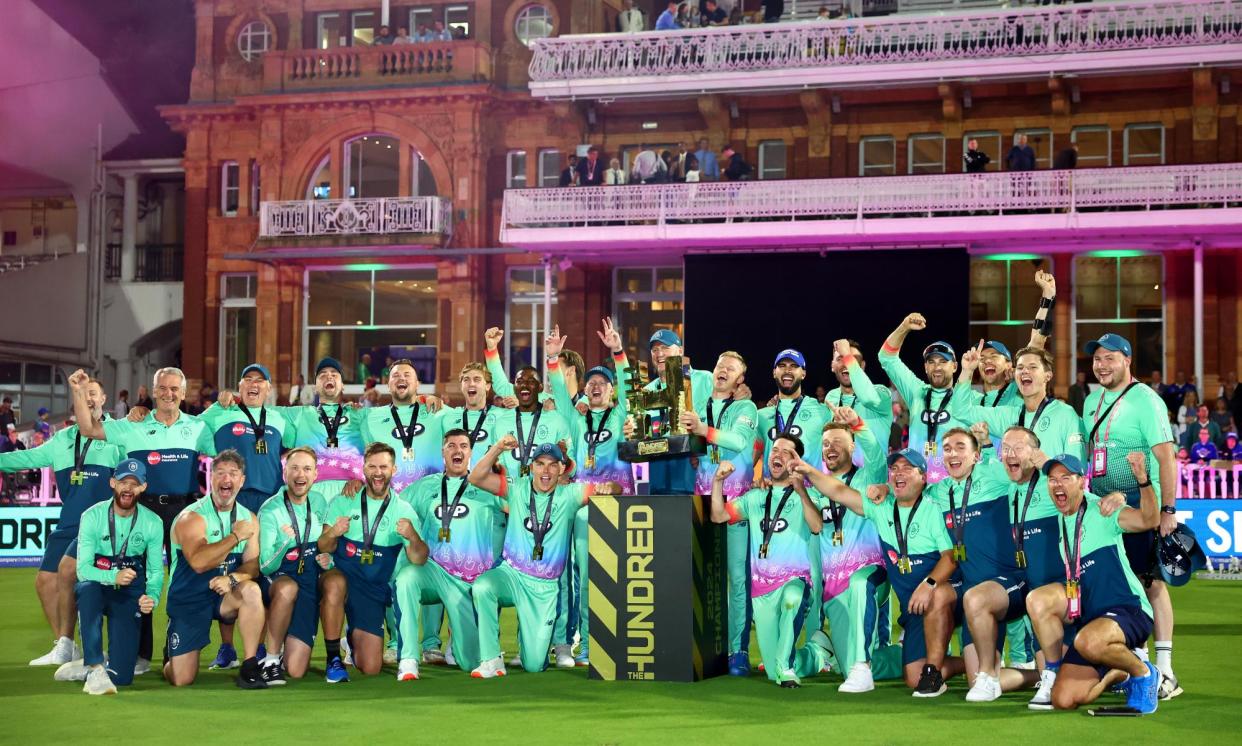 <span>The Oval Invincibles have won two men’s and two women’s Hundred titles and are considered one of the most attractive franchises.</span><span>Photograph: Alex Davidson/ECB/Getty Images</span>