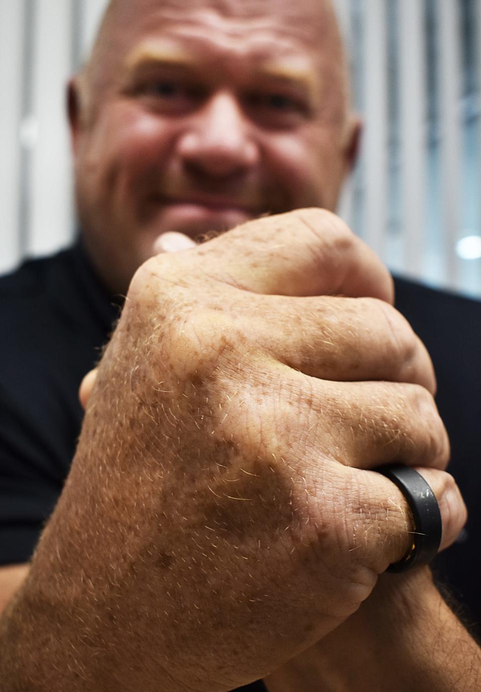 At 50, Jerry Cadorette says he knows his arm-wrestling career won't last forever. Still, "I’ve built a pretty cool legacy," he says.
