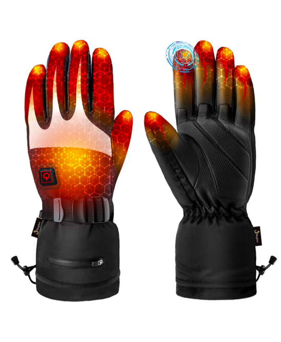 6) Begleri Waterproof Touchscreen Heated Gloves