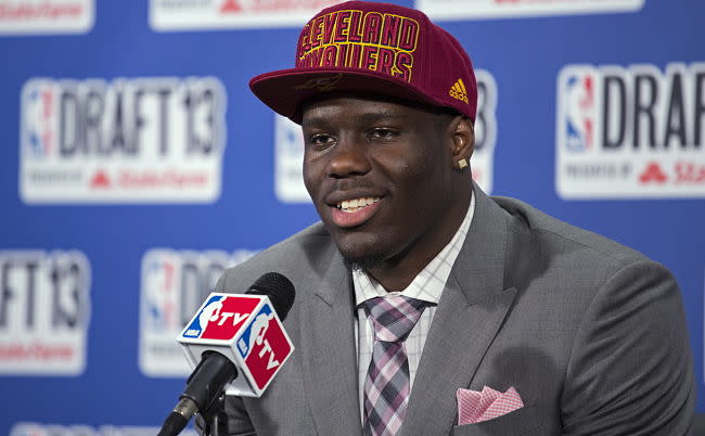 Cavs take Wiggins with No. 1 pick in NBA draft