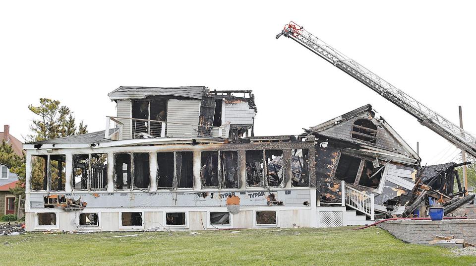 The Q Street home was heavily damaged by fire on election day in Hull.