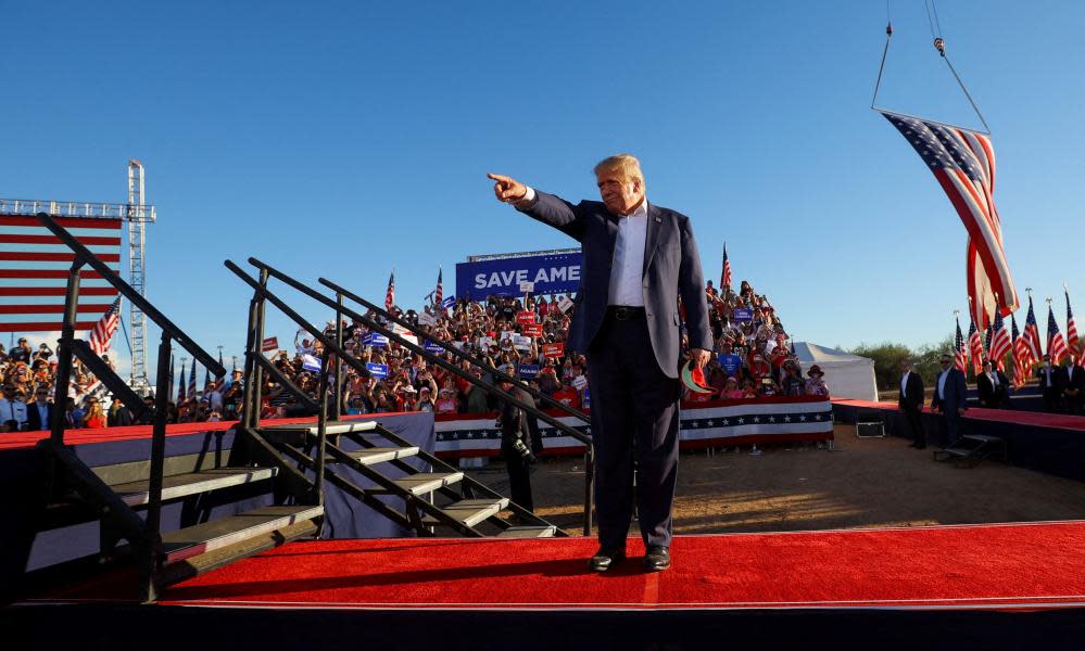 <span>Photograph: Brian Snyder/Reuters</span>