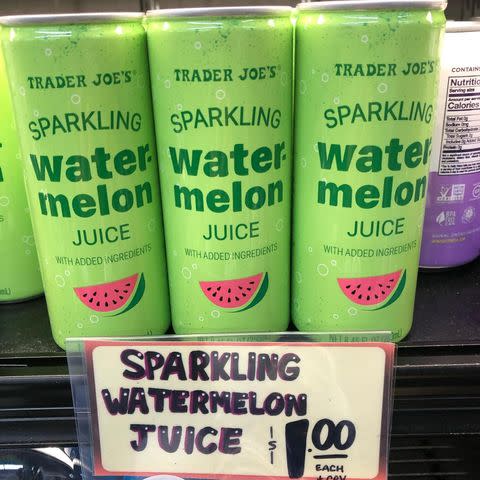 17) Sparkling Watermelon Juice