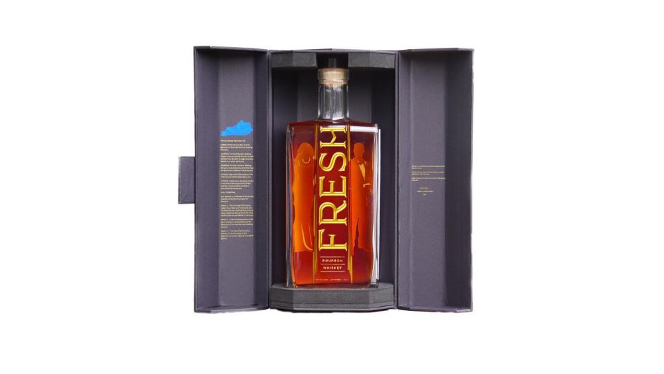 6) Fresh Bourbon First Batch Bottle, Autographed with Commemorative Box