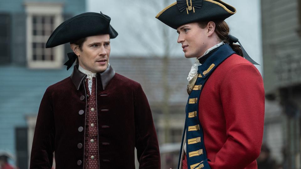 David Berry (Lord John Grey) and Charles Vandervaart (William Ransom)