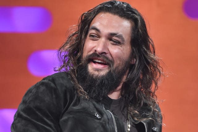 Jason Momoa hopes to raise awareness of recycling by shaving off his beard