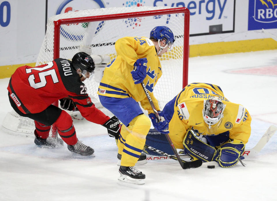 Lias Andersson finished tops on Sweden and tied for second in the tournament with 5 goals (Getty Images).