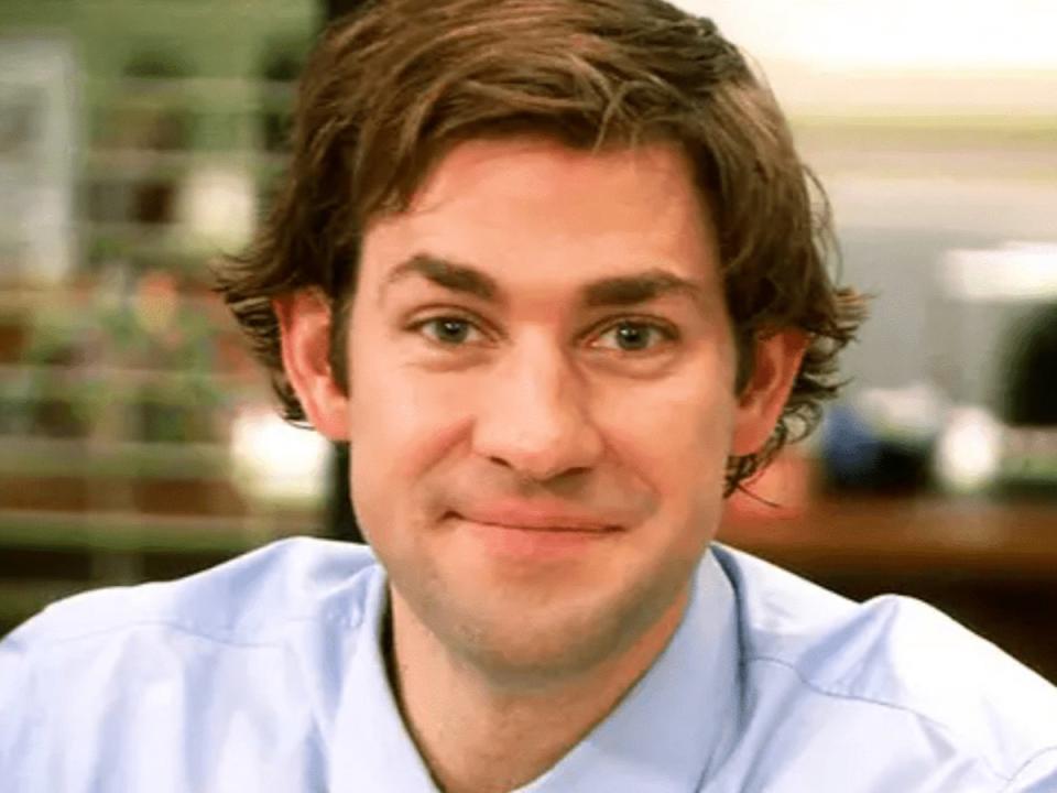 John Krasinski as Jim Halpert in ‘The Office US’ (Netflix)