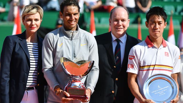 Nishikori was no match for Nadal. Image: Getty