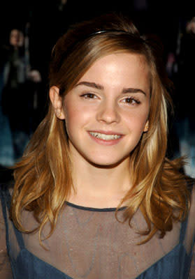 Emma Watson at the NY premiere of Warner Bros. Pictures' Harry Potter and the Goblet of Fire