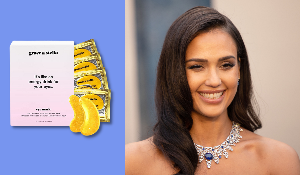 jessica alba and the under-eye patches