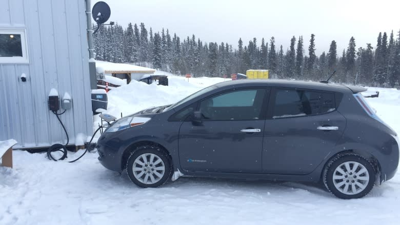 Hamlet opens Yukon's first public electric vehicle charging station