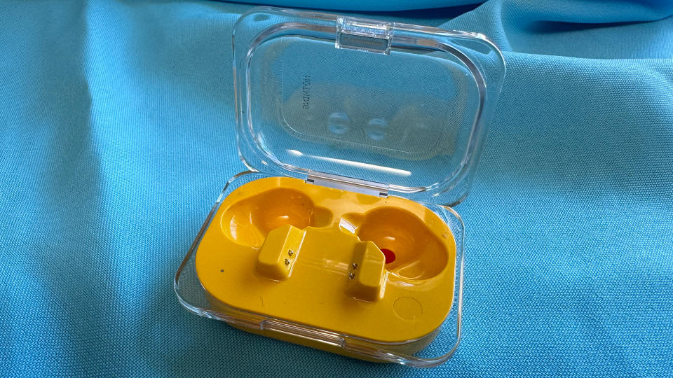 Nothing Ear (a) TWS earbuds in yellow