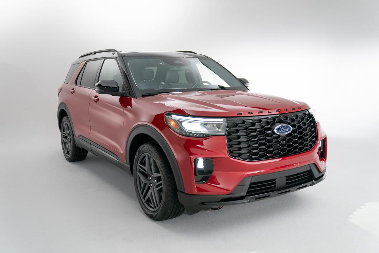 Ford dropped the hybrid model of the 2025 Explorer SUV which is scheduled to go on sale in the second quarter.