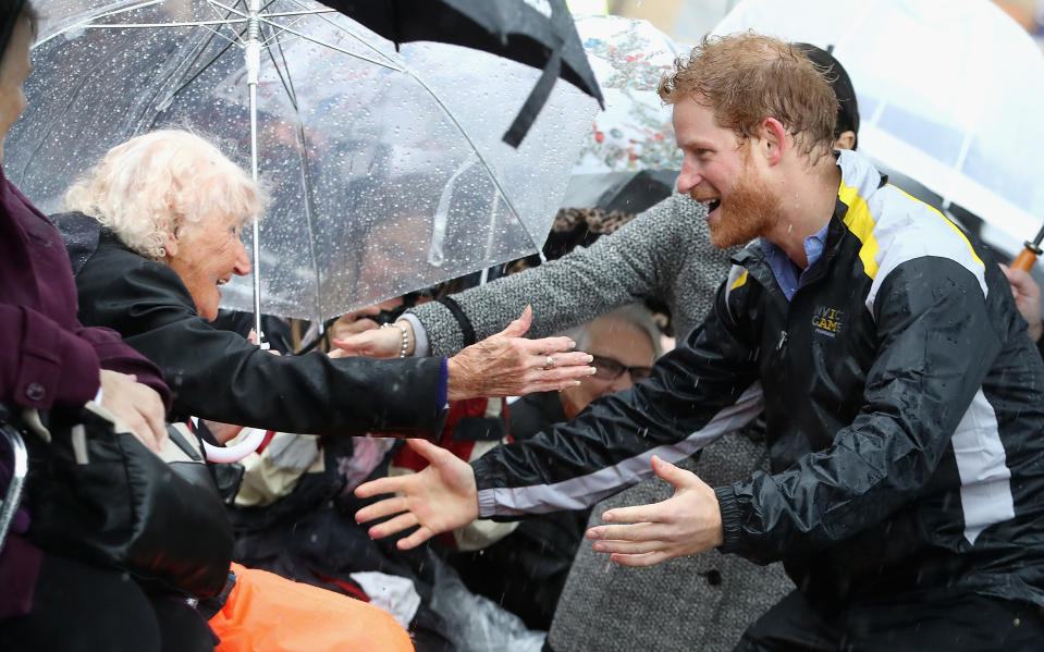 The tribute came after the pair garnered significant media attention across their three meetings, which have all happened during each of Harry’s official visits to Sydney since 2015. [Photo: Getty Images]