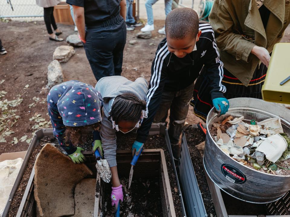 Chefs for Impact: Children explore the urban garden