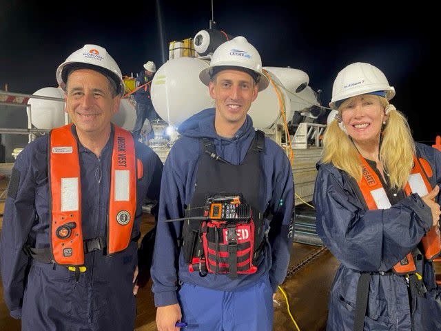 Mike Reiss and his wife took a trip to the Titanic on the submersible 