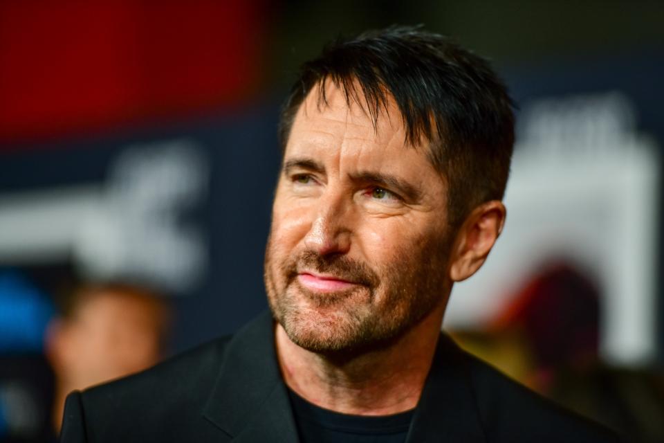 Trent Reznor arrives at 2022 AFI Fest - "Bones And All" Special Screening at TCL Chinese Theatre on November 05, 2022 in Hollywood, California.