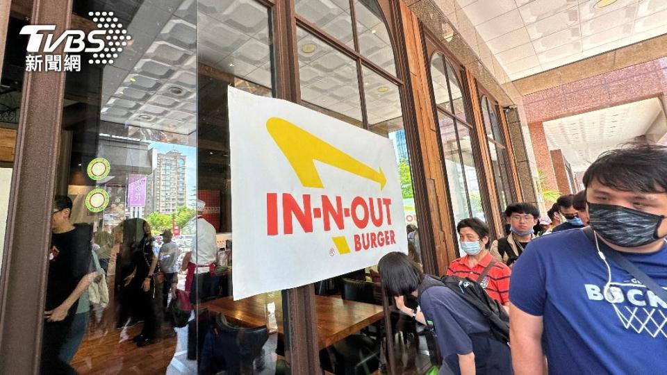 In-N-Out Burger今（13）日來台快閃。（圖／呂欣芷攝）