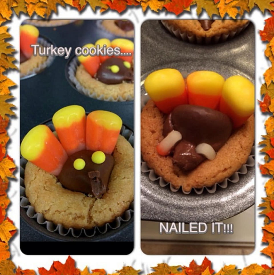 Turkey Cookies