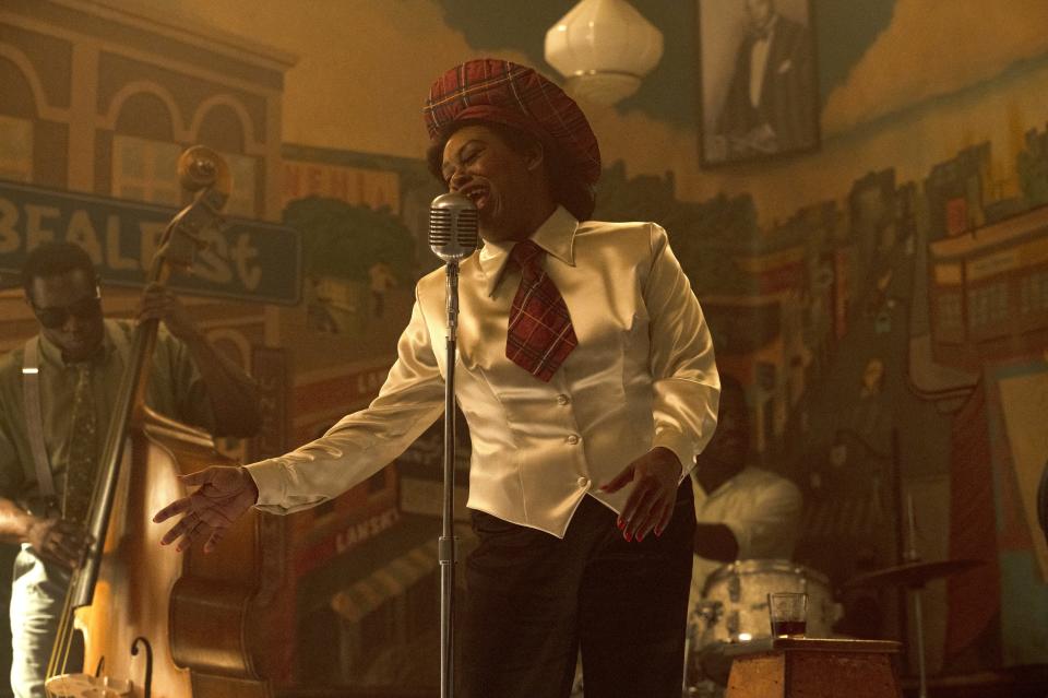 Shonka Dukureh as Big Mama Thornton in Warner Bros. Pictures’ drama “Elvis."