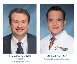 President & Managing Physician Lucio Gordan, MD; Assistant Managing Physician Michael Diaz, MD