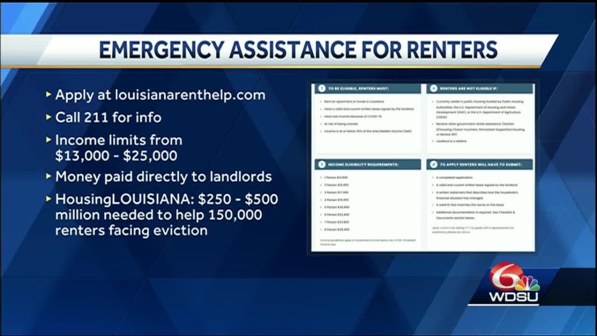 Louisiana launches new rental assistance program for renters affected